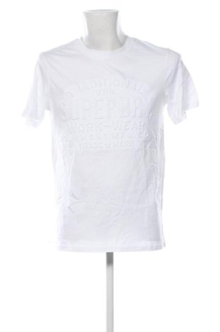 Tricou de bărbați Superdry, Mărime M, Culoare Alb, Preț 46,92 Lei