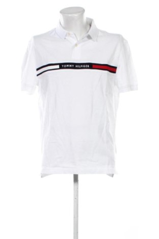 Tricou de bărbați Tommy Hilfiger, Mărime XL, Culoare Alb, Preț 417,06 Lei