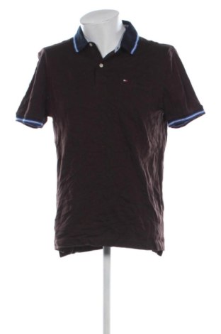 Tricou de bărbați Tommy Hilfiger, Mărime L, Culoare Maro, Preț 215,99 Lei