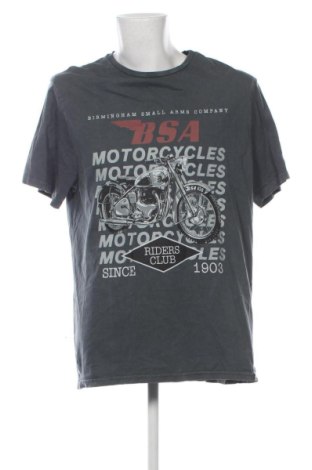 Tricou de bărbați Unbranded, Mărime XXL, Culoare Gri, Preț 52,13 Lei