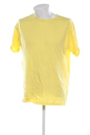 Herren T-Shirt United Colors Of Benetton, Größe XL, Farbe Gelb, Preis € 10,99