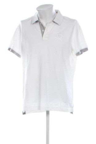 Ανδρικό t-shirt United Colors Of Benetton, Μέγεθος XXL, Χρώμα Λευκό, Τιμή 28,99 €