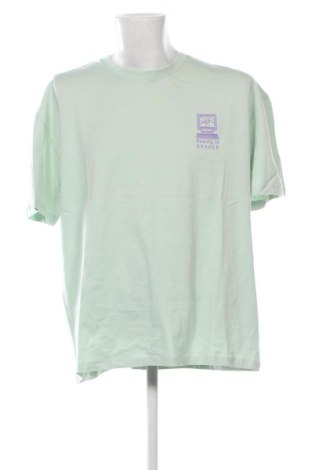 Мъжка тениска Zara, Размер XL, Цвят Зелен, Цена 8,00 €