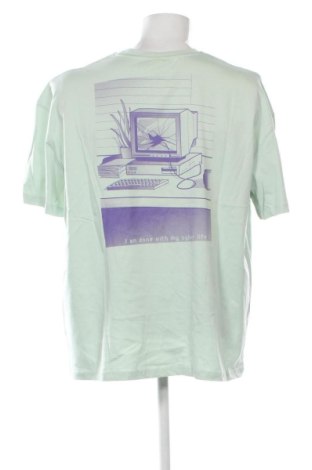 Мъжка тениска Zara, Размер XL, Цвят Зелен, Цена 8,00 €