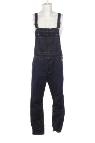 Мъжки дълъг гащеризон Zara, Mărime L, Culoare Albastru, Preț 196,99 Lei