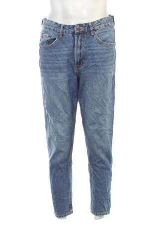 Blugi de bărbați Bershka, Mărime M, Culoare Albastru, Preț 123,99 Lei