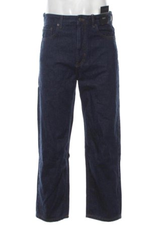 Blugi de bărbați Pull&Bear, Mărime M, Culoare Albastru, Preț 196,99 Lei