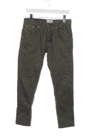 Blugi de bărbați Zara, Mărime M, Culoare Verde, Preț 85,99 Lei