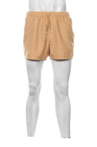 Pantaloni scurți de bărbați ASOS, Mărime L, Culoare Bej, Preț 107,99 Lei