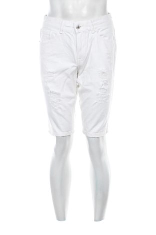 Pantaloni scurți de bărbați Clockhouse, Mărime M, Culoare Alb, Preț 91,99 Lei