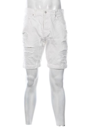 Мъжки къс панталон H&M, Размер M, Цвят Бял, Цена 15,00 €