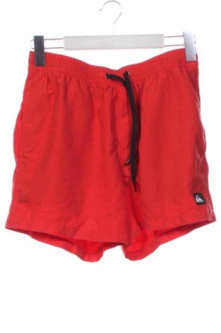 Ανδρικό κοντό παντελόνι Quiksilver, Μέγεθος S, Χρώμα Κόκκινο, Τιμή 20,99 €