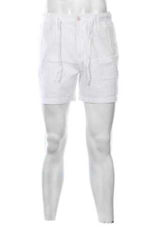 Pantaloni scurți de bărbați Zara, Mărime M, Culoare Alb, Preț 52,13 Lei