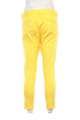 Męskie spodnie Cotton&silk, Rozmiar M, Kolor Żółty, Cena 76,99 zł
