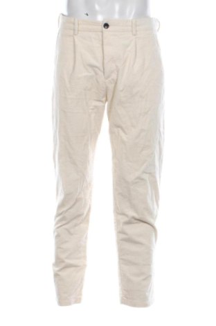 Herrenhose H&M, Größe L, Farbe Ecru, Preis 23,99 €