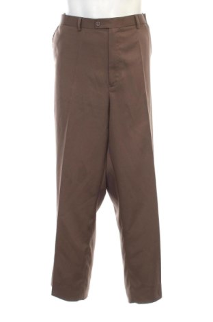 Męskie spodnie La Redoute Taillissime, Rozmiar 3XL, Kolor Brązowy, Cena 129,99 zł