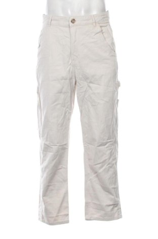Pantaloni de bărbați Lindex, Mărime L, Culoare Ecru, Preț 123,99 Lei