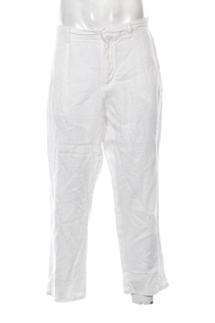 Pantaloni de bărbați Next, Mărime L, Culoare Ecru, Preț 128,00 Lei