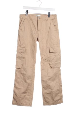 Męskie spodnie Perfect Jeans By Gina Tricot, Rozmiar M, Kolor Brązowy, Cena 99,99 zł