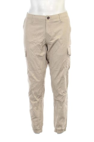 Pantaloni de bărbați Produkt by Jack & Jones, Mărime XL, Culoare Bej, Preț 294,99 Lei