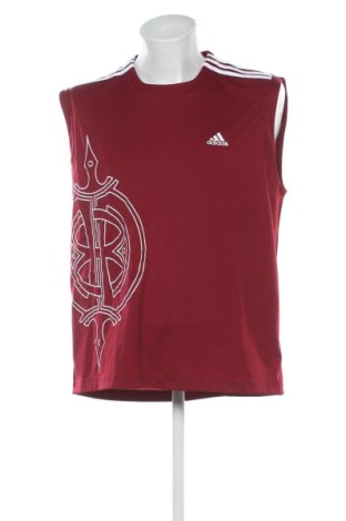 Męski podkoszulek Adidas, Rozmiar XL, Kolor Czerwony, Cena 72,99 zł