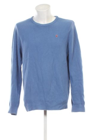 Herrenpullover Knowledge Cotton Apparel, Größe XXL, Farbe Blau, Preis € 37,99