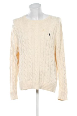 Ανδρικό πουλόβερ Polo Ralph Lauren, Μέγεθος XL, Χρώμα Εκρού, Τιμή 83,99 €