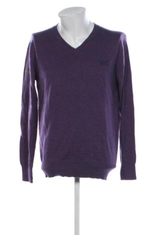 Pánský svetr  Superdry, Velikost XL, Barva Fialová, Cena  680,00 Kč