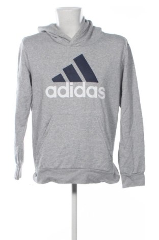 Herren Sweatshirt Adidas, Größe L, Farbe Grau, Preis 36,99 €