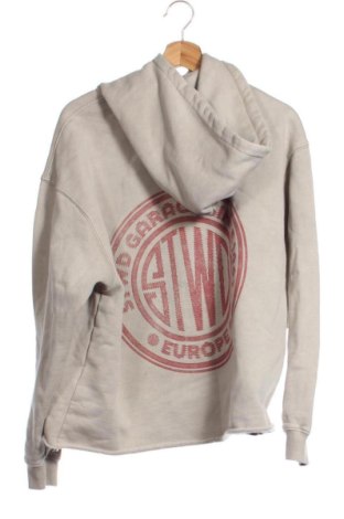 Мъжки суитшърт Pull&Bear, Размер XS, Цвят Сив, Цена 13,53 €