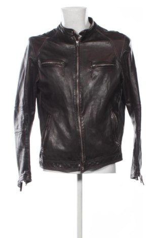 Мъжко кожено яке Derimod, Размер XXL, Цвят Кафяв, Цена 55,00 €