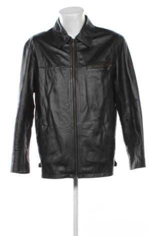 Geacă de piele pentru bărbati Explorer, Mărime M, Culoare Negru, Preț 285,06 Lei