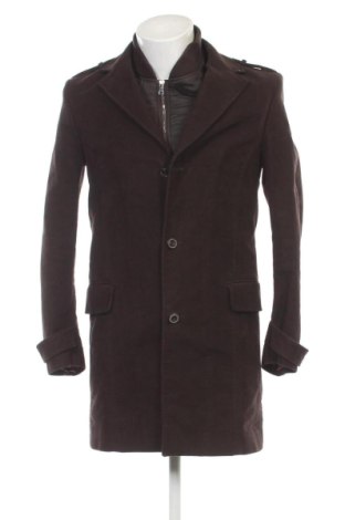 Мъжко палто Zara, Размер S, Цвят Кафяв, Цена 23,00 €