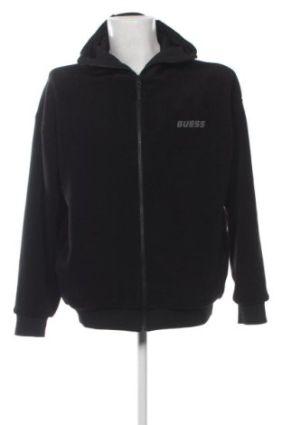 Herren Fleecejacke Guess, Größe M, Farbe Schwarz, Preis 31,65 €