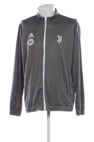 Herren Sportoberteil Adidas, Größe XXL, Farbe Grau, Preis 31,99 €