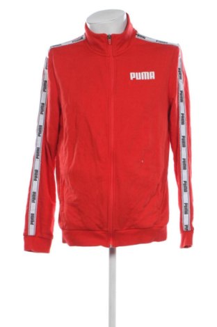 Bluză trening de bărbați PUMA, Mărime L, Culoare Roșu, Preț 151,99 Lei