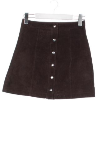 Φούστα Stradivarius, Μέγεθος XS, Χρώμα Καφέ, Τιμή 9,78 €