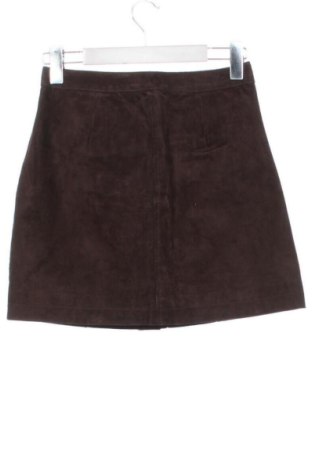Φούστα Stradivarius, Μέγεθος XS, Χρώμα Καφέ, Τιμή 9,78 €