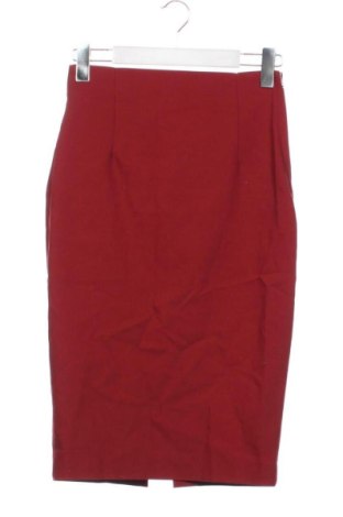 Φούστα Zara, Μέγεθος XS, Χρώμα Κόκκινο, Τιμή 14,00 €