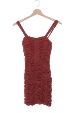 Kleid Bershka, Größe XS, Farbe Braun, Preis € 32,00