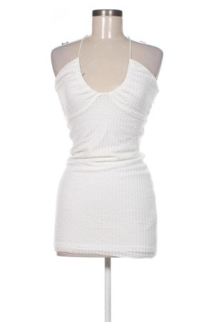 Kleid Bershka, Größe M, Farbe Weiß, Preis 25,99 €