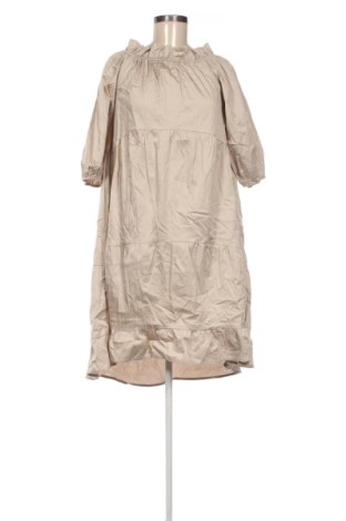 Kleid Object, Größe XS, Farbe Beige, Preis 55,24 €