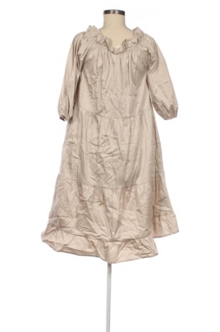 Kleid Object, Größe XS, Farbe Beige, Preis 55,24 €