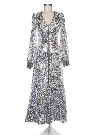 Rochie Zara, Mărime L, Culoare Argintiu, Preț 205,00 Lei