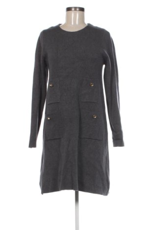 Kleid Zara, Größe L, Farbe Grau, Preis 14,00 €
