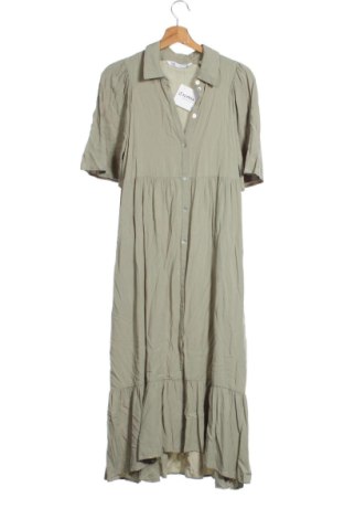 Kleid Zara, Größe XS, Farbe Grün, Preis 17,00 €