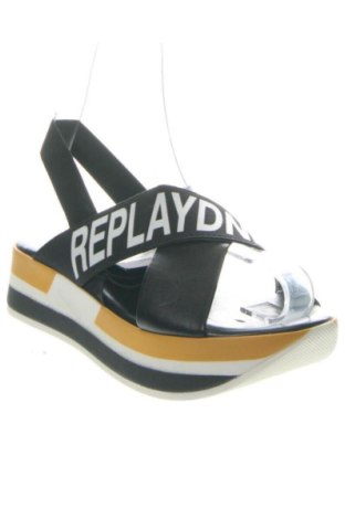 Σανδάλια Replay, Μέγεθος 37, Χρώμα Μαύρο, Τιμή 132,12 €