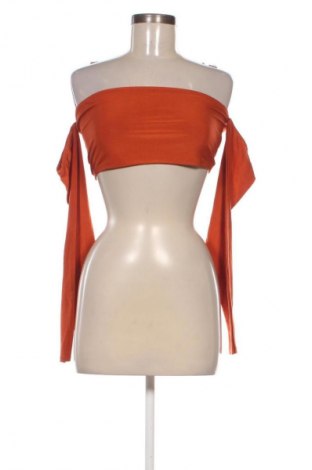 Γυναικεία μπλούζα Gina Tricot, Μέγεθος XL, Χρώμα Πορτοκαλί, Τιμή 1,99 €