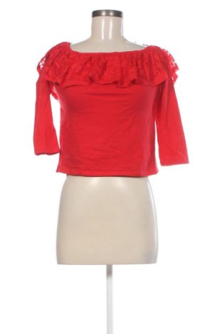 Γυναικεία μπλούζα Piazza Italia, Μέγεθος M, Χρώμα Κόκκινο, Τιμή 0,99 €