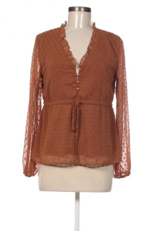 Дамска блуза SHEIN, Размер S, Цвят Кафяв, Цена 2,04 €